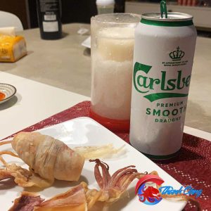 Khô mực câu tay Quảng Bình