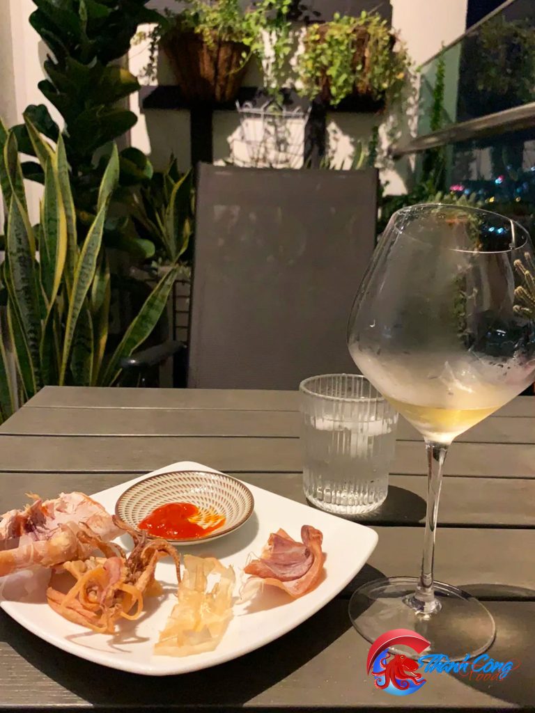 Khô mực câu tay Quảng Bình