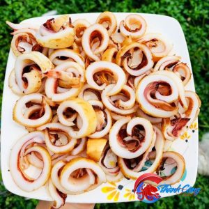 Mực dẻo 2 nắng nướng