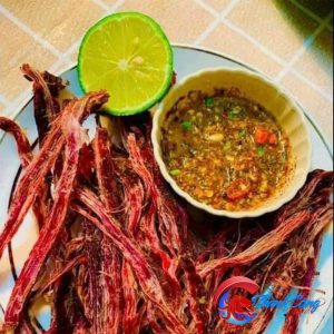 Đặc sản thịt trâu gác bếp