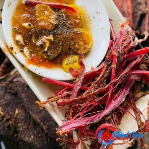 Đặc sản thịt trâu gác bếp